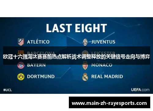 欧冠十六强淘汰赛赛前热点解析战术调整释放的关键信号走向与博弈